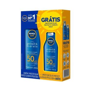 Imagem de Kit Protetor Solar Nivea FPS50 200ml +100ml