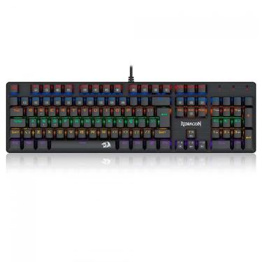 Imagem de Teclado Mecânico Rgb Redragon Valheim Switch Marrom K608-R