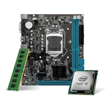 Imagem de Kit Pl Mãe H61 + Processador i5 3470  + Memoria 8 Gb Ddr3