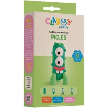 Imagem de Massa para Modelar Criativa Clayeez Monstro Picles 38G - Doce Brinqued