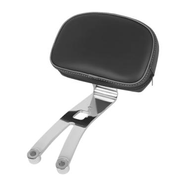 Imagem de WORLDMOTOP Encosto de Motorista de Motocicleta Apoio Traseiro Assento Solo Sissy Bar Compatível com Indian Scout Sixty 2025 Scout Bobber 2025 Scout Classic 2025 Almofada de encosto destacável