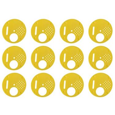 Imagem de Hyuduo 12 Portões de Entrada Colméia, Portas de Caixa de Abelhas, Caixa de Plástico Nuc Com Design Rotativo para Colméias de Barra Superior, Nuc e de Acasalamento, Projetadas para Ajustar o Tamanho