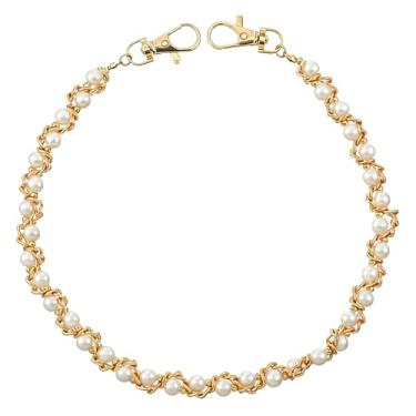 Imagem de Corrente para calças de pérola estilo hip hop, estilo gótico, estilo hip hop, acessório para cinto em camadas, correntes punk para jeans para homens e mulheres