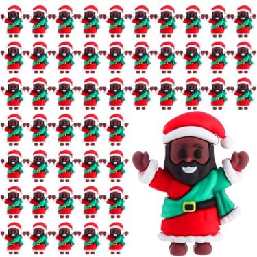 Imagem de Fiwochic 50 peças mini figuras de Jesus, Natal, Jesus te ama Cristo, pequeno Cristo, figuras minúsculas para esconder e buscar, presente de festa religiosa de domingo de Natal