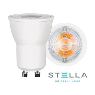 Imagem de Lâmpada Led Mini Dicróica Stella Mr11 STH8513/30 Eco 3W 3000K 36º Gu10