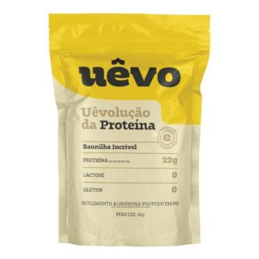 Imagem de Albumina Em Sachê Uêvo - Fonte Completa de Proteína Prático 1kg, Bauni