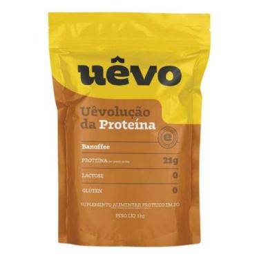 Imagem de Albumina Em Sachê Uêvo - Fonte Completa de Proteína Prático 1kg, Banof