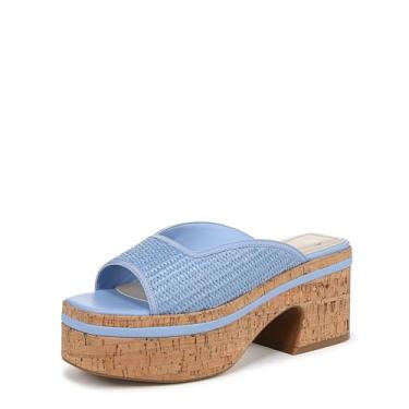 Imagem de Franco Sarto Sandália feminina Fernanda3 Slide, Jeans azul, 41