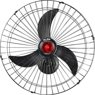 Imagem de Ventilador Oscilante de Parede Goar 70 cm Preto Bivolt