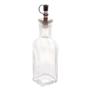 Imagem de Garrafa Para Azeite De Vidro Com Tampa Galheteiro Lyor 200ml