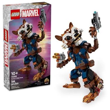 Imagem de Lego Rocket E Bebe Groot - 76282