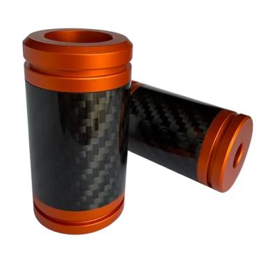 Imagem de Rodas decorativas da barra de colisão dianteira e traseira da motocicleta, controles deslizantes da barra de colisão do motor e capas decorativas da barra de colisão do alforje, usinadas em CNC com