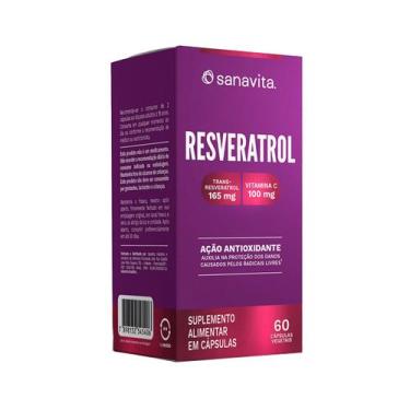Imagem de Resveratrol com Vitamina C 60 Cápsulas Sanavita
