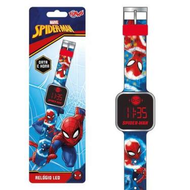 Imagem de Relogio LED Infantil Homem ARANHA TOYNG