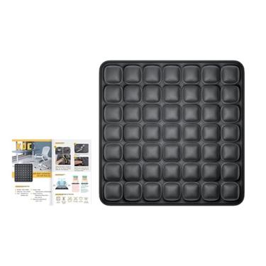 Imagem de Almofada para cadeira de trabalho | Almofadas infláveis de assento de cadeira para sentar por muito tempo - Tapete antiderrapante dobrável para mulheres, homens, para estudantes, trabalhadores e