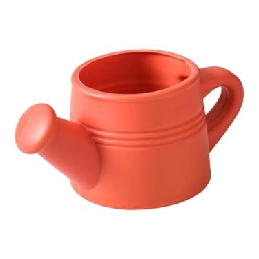 Imagem de Fxzqgnh Vaso Inquebrável para Flores, Decoração de Casa, Presente de Boas-vindas, Ornamento Decorativo para Mesa, Sala de Estar, Escritório, de Entrada, Laranja, Tamanho real