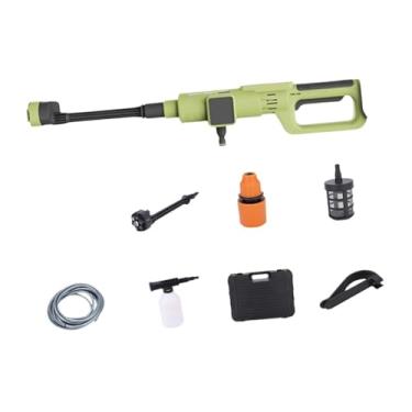 Imagem de Baoblaze Lavadora de alta pressão sem fio portátil multiuso, lavadora de alta pressão, jato de água sem escova para limpeza externa de carros, pisos, barcos e, Verde