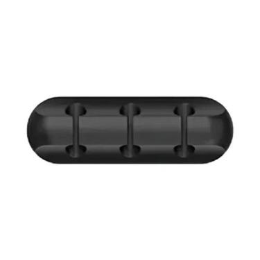 Imagem de Organizador De Cabos De Silicone Autoadesivo Para Mouse, Teclado, Fone
