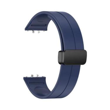 Imagem de Pulseira Magnética Samsung Galaxy Fit 3, Faixa De Silicone Macia, Sem 