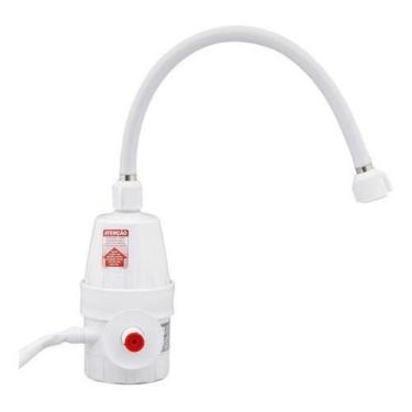 Imagem de Aquecedor De Água Elétrico Deluxe - 4800W E 110V - Branco - Generica