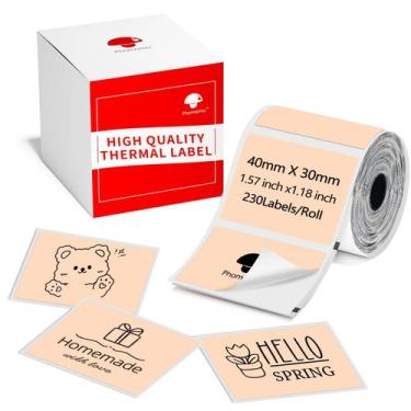 Imagem de Etiquetas Térmicas Phomemo para M110/M120/M220/M150/M250/M221