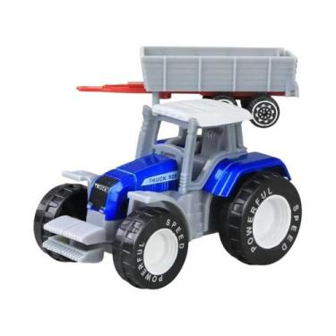 Imagem de Modelo De Carro De Engenharia Trator De Fazenda Em Miniatura Para Cria