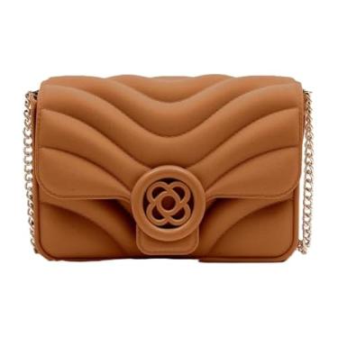 Imagem de Bolsa Petite Jolie Sophy Nude escuro Ombro PJ10980 Transversal - Nova