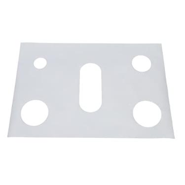 Imagem de Alomejor Protetor de Fogão, Protetor de Forro de Fogão a Gás Térmico PTFE 24,4x16,3in, Protetor de Fogão Antiaderente Lavável e Reutilizável para Alcance (Prata)