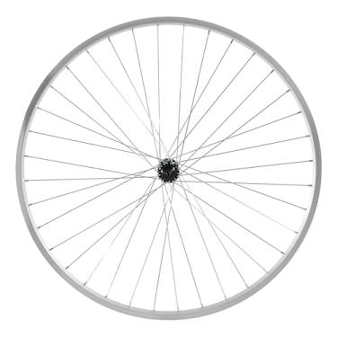 Imagem de Aro de liga de liga Hiland 71.1 cm x 4.4 cm adequado para pneu de 1,75 a 2,215 polegadas de largura e freio de aro, rodas MTB dianteiro e traseiro com roda livre de 7 velocidades, parafuso no eixo