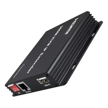 Imagem de Extender Hdmi 300mts Via Rede Com Kvm Cat5/6 Mouse Teclado