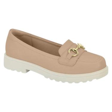 Imagem de Sapato Mocassim Oxford Ultra Conforto Modare, Bege, 35