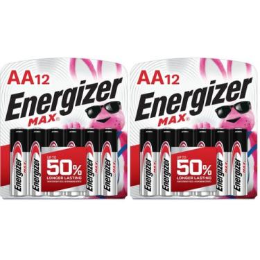 Imagem de Baterías Energizer AA Max Alcalinas 12 Unidades (Paquete de 2)