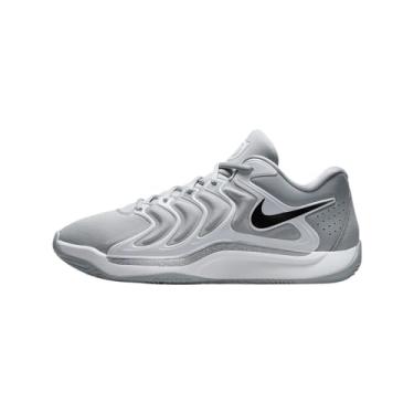 Imagem de Nike KD17 Tênis de basquete (FV1307-002, cinza lobo/branco/preto), Cinza lobo/branco/preto, 44 BR