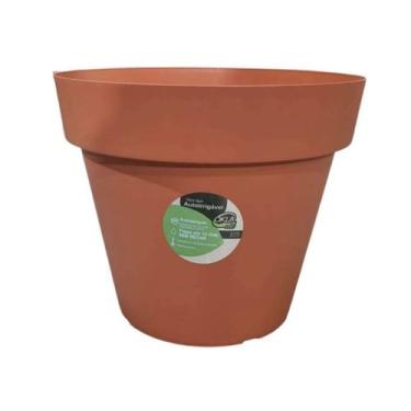 Imagem de Vaso Grande Redondo com Rodinhas para Plantas e Flores  Vaso Decorativ