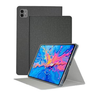 Imagem de Capa com suporte para tablet TECLAST Artpad Pro de 12,7 polegadas, interior de TPU à prova de choque FJIASTB e capa de poliuretano resistente a arranhões [2 em 1] Capa com hibernar/despertar