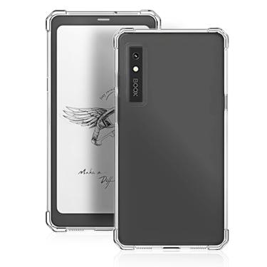 Imagem de Capa para Boox Palma2 Pro de 6,13 polegadas – Capa protetora de TPU transparente com airbag de quatro cantos, design à prova de choque, capa fina para tablet transparente antiarranhões