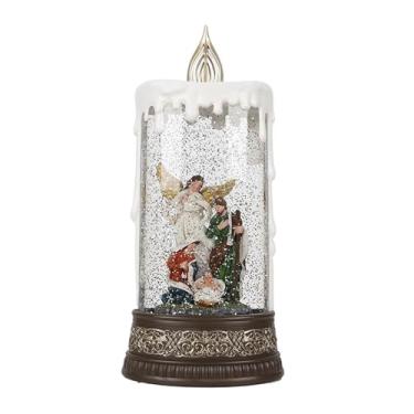 Imagem de Ｂｅｓｇａ Globo de Neve com Presépio de Natal, Decoração Natalina, Decoração de Festas, Abajur, Enfeite de Mesa para Centro de Mesa, Escritório, Casa, Festa,