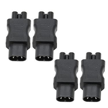 Imagem de Zerodis Conector Iec320 C8 a C5 Adaptador de Cabo de Alimentação Suprimentos Eletrônicos Eletrônicos de Consumo Acessórios de Alimentação Acessórios de Design Compacto 10A 250V Potência Nominal