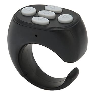 Imagem de POCREATION Anel para Virar Páginas, Anel Controle Remoto para Celular Com 5.3 para Selfie, Leitura, Romance, Assistir TV, Compatível Com IOS 15.0 8.0 ou Superior