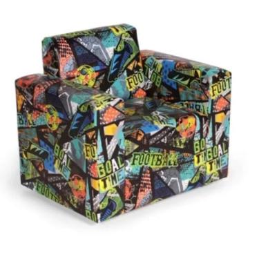 Imagem de Poltrona Infantil Temática Preebel Football