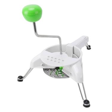 Imagem de ZJchao Ralador de Alimentos, Picador de Batata Com 3 Pés de Borracha Antiderrapantes e Cortador Intercambiável para Queijo, Chocolate, Vegetais Cítricos para Armazenamento Compacto na