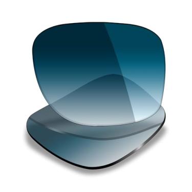 Imagem de Mryok Lentes de reposição UV400 para óculos de sol Ray-Ban RB5228 de 53 mm, HD Polarized, proteção UV, resistente a impactos e ajuste perfeito - Tom gradiente azul