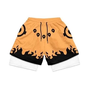 Imagem de Conjunto De Fitness Masculino De Secagem Rápida Com Estampa De Anime, 