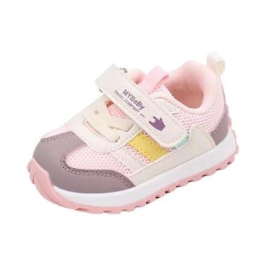 Imagem de Tênis Esportivos Antiderrapantes Para Bebês Meninas E Meninos De 0 a 2
