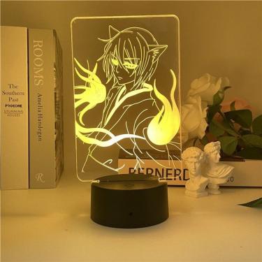 Imagem de Luz noturna LED 3D Kamisamas adora Kamisamas Kiss Tomoes