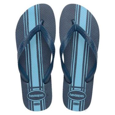Imagem de Sandália Havaiana Color Essential Azul Tamanho 41/2 1 Par - Havaianas