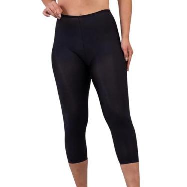 Imagem de Calca Capri Feminina Segunda Pele Conforto Ajuste Perfeito Para Treino