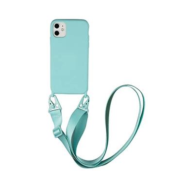 Imagem de Capa de telefone com cordão de silicone para iPhone 12 13 11 14 Pro Max 15 X XR XS Max Ultra capa com alça de pescoço cordão de colar crossbody, X2, para 12 ou 12 Pro