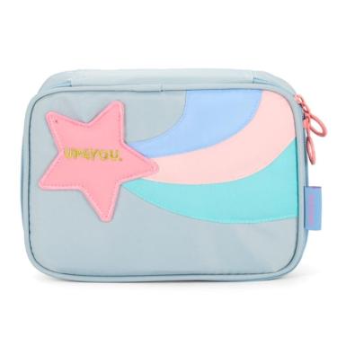 Imagem de Estojo Box Escolar Grande Nuvem Azul - Luxcel