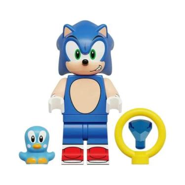 Imagem de Brinquedo De Blocos De Montar Sonic the Hedgehog Para Crianças, Modelo